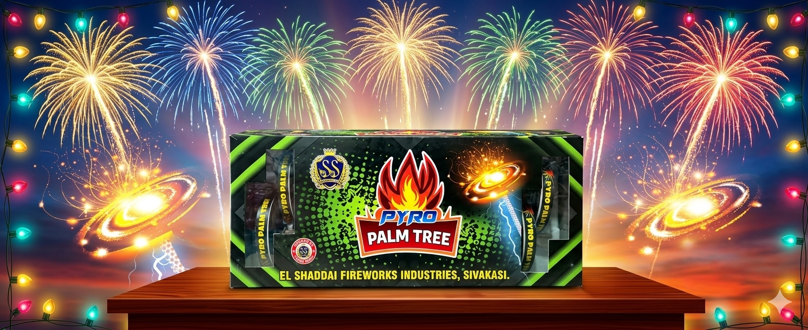 SS Palm Tree Fancy wheel