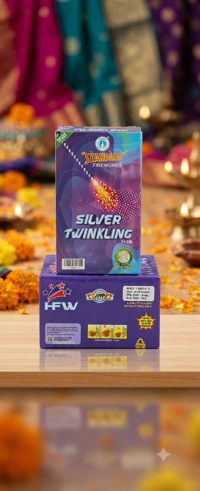 STD 60 CM Silver Twinkling